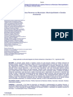 A Aplicação Da Logística Reversa No Município Municipalidade e Gestão