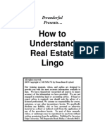 Dwanda Real Estate Lingo