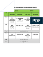 Jadual Kuliah Spada 12