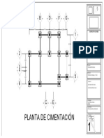 Planta de Cimentación