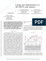 RFSoC-based Design and Implementation of A Direct RF FMCW Radar Altimeter