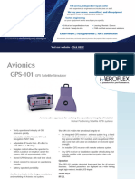 Cobham - Aeroflex - IFR GPS-101 Datasheet