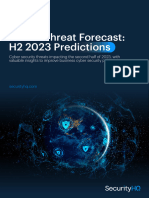SecurityHQ Global Threat Forecast H2 2023 Predictions White Paper