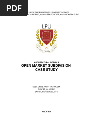 CASE STUDY_Subdivisions in Cavite 