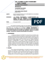 Informe #08 Requerimiento Kit de Seguridad P. Tecnico