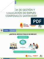 Presentación Agencia de Empleo Comfenalco Santander - Potenciales Empleadores