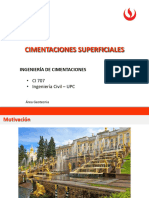 Cimentaciones Superficiales