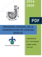Programa General de Ciencias Básicas