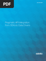 Pragmatic Api Integration