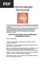 Anticoncepção Hormonal