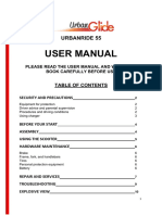 User manual Kugoo Kirin M4 (English - 55 pages)