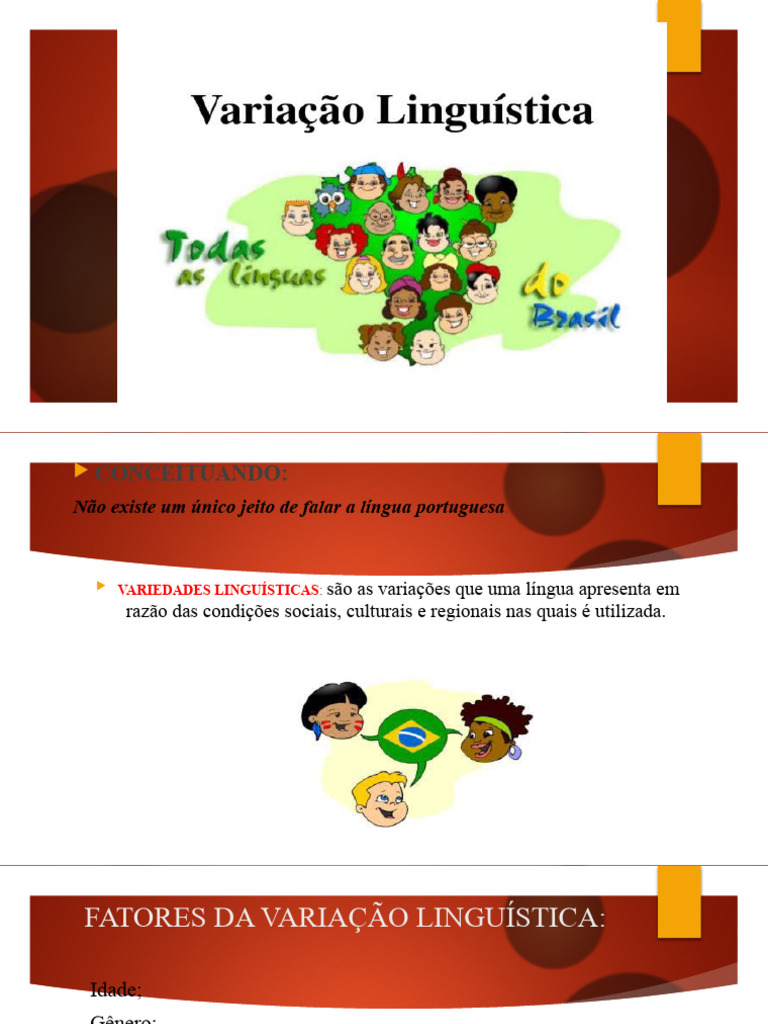 Variação Linguística | PDF