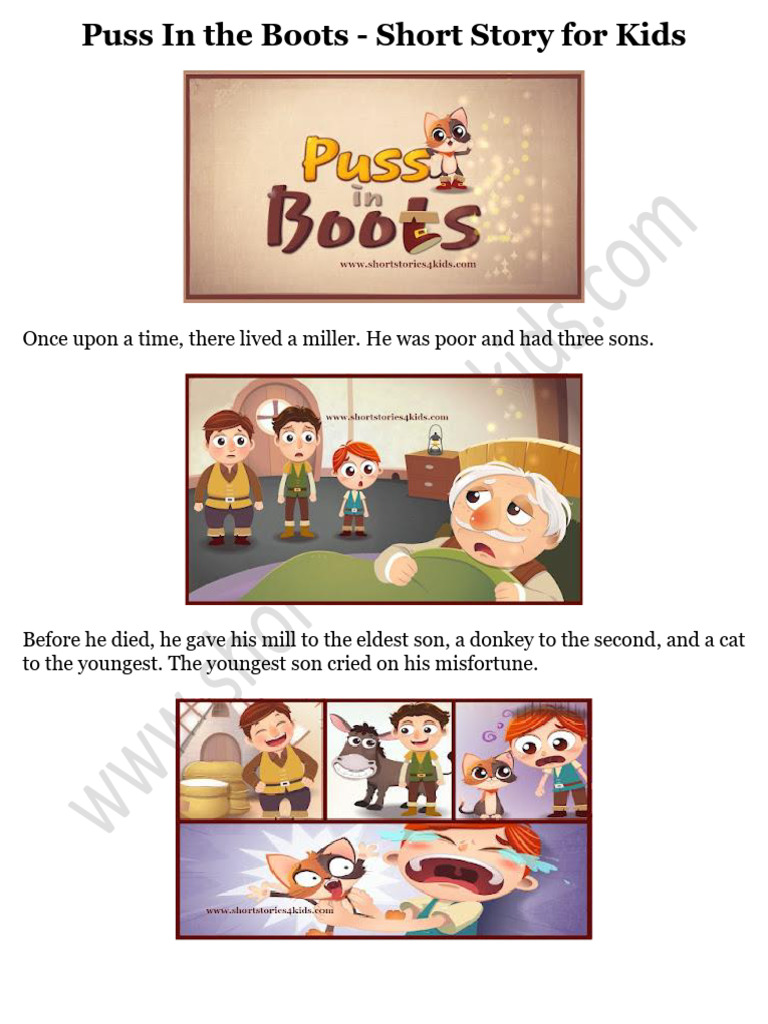 Puss in Boots: A Short Story | PDF