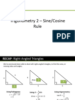 GCSE Trigonometry2SineCosineRule