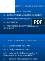 Chap 10 - Marchés Financiers - Conseil Client