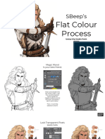 SBeep's Flat Colour Process Using Clip Studio Paint