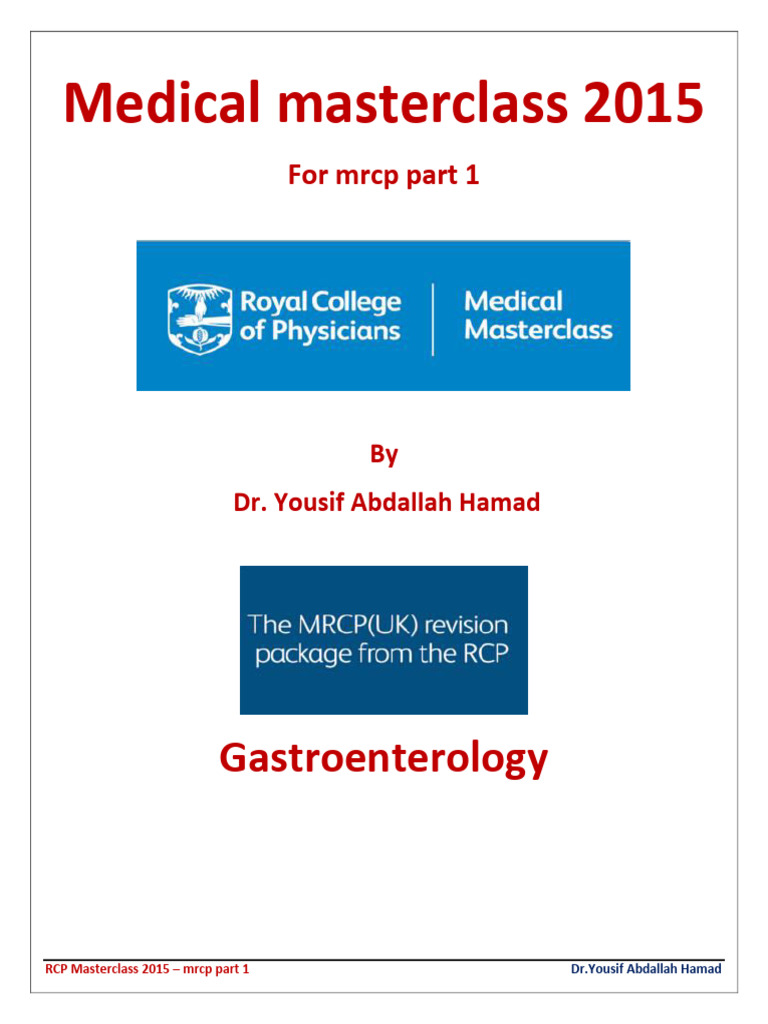 MRCP Part 1 Questions 2015 Guide | PDF | Technology & Engineering
