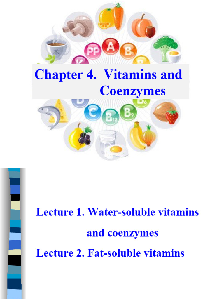 Vitamin Functions & Deficiencies | PDF | Cofactor (Biochemistry) | Vitamin