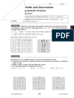 E - Quadratic Equations - Worksheet - 4 - Review - All