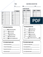 English Verbs Quiz