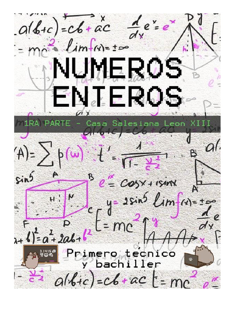 U1 1ro Tec y Bach - 2023 | PDF | Entero | Conceptos matemáticos