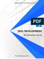 b2 Skill Development