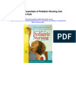 Test Bank For Essentials of Pediatric Nursing 2nd Edition Theresa Kyle