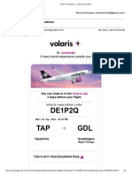 My Itinerary - Volaris Reservations 1