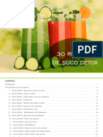 30 Receitas de Suco Detox