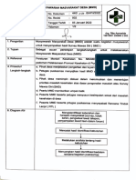 SOP Musyawarah Masyarakat Desa (MMD)