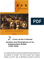 Crisis Colonial System & Independence of Brazil - SKIDMORE 