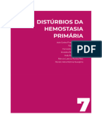 Distúrbios Da Hemostasia Primária (Capítulo de Livro)