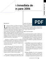 De La Deduccion Inmediata y Decreto 2003