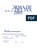 SIN FORMATO Reforma IVA 2005