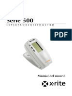 528-500 500 Series Operators Manual ES