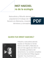 ERNST HAECKEL Proyecto Biologia