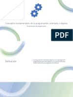 Conceptos Fundamentales de La Programación Orientada A Objetos - de FDP