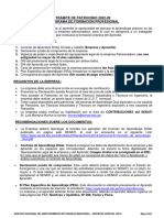 REQUISITOS TRÁMITE PATROCINIO (Aprendizaje Dual) Periodo 2022-20