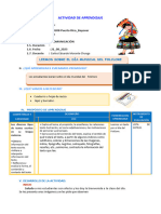 D4 A1 SESION COM. Leemos Una Receta de Un Plato Típico