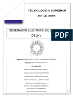 Reporte de Generador Electrico de Eje Axial