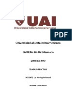 Universidad Abierta Interamericana: CARRERA: Lic. de Enfermería