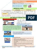 V Experiencia de Aprendizaje - Act 1 - 5° Grado - Sem 1