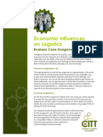 Economic Influences On Logistics - Business Case Study 2023