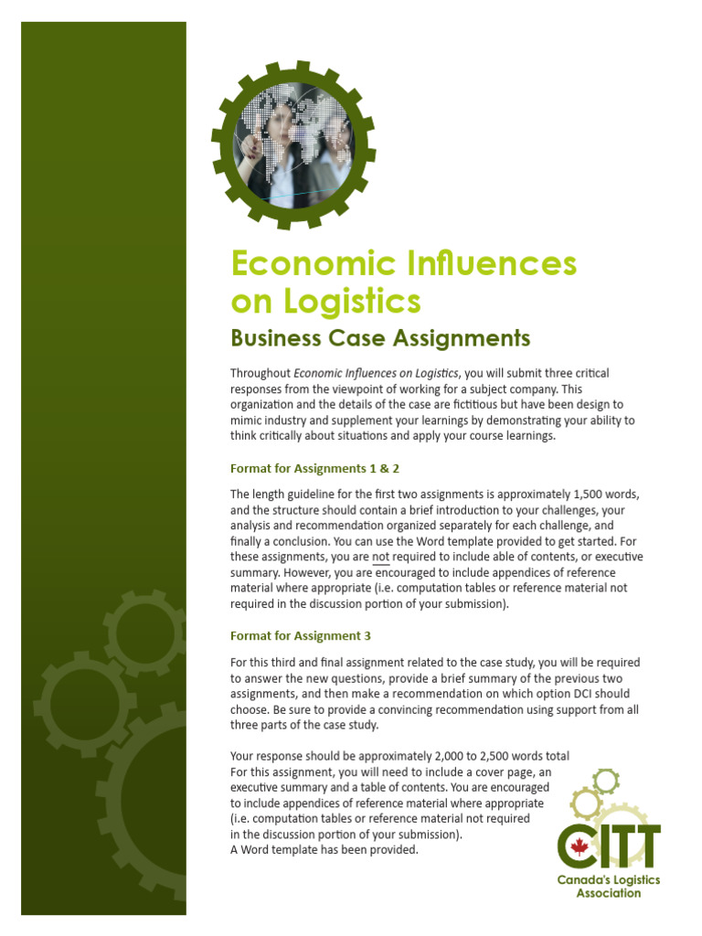 Economic Case for DCI Logistics Expansion | PDF | Warehouse | Ontario