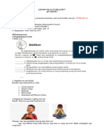 Lesson Plan in Health5 Kalusugang Pangkaisipan Emosyonal at Sosyal