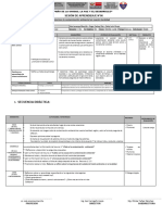 SESIÓN DE APRENDIZAJE #01 5U - DPCC. 3° Año Okkkkkk