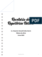 Recetario de Reposteria