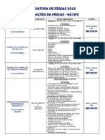 Maratona de Férias 2023 Formações de Férias - Recife: Formação Ministrante Data/Módulos Valor