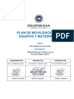 12-09-23002. Collotan - Plan de Movilización de CAMA BAJA