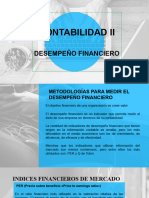 Contabilidad II - Desempeño Financiero